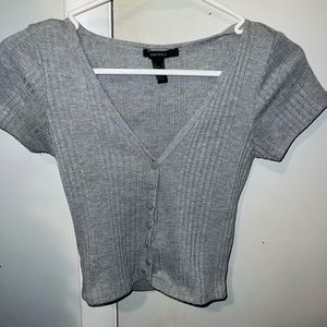 Forever 21 Grey Shirt
